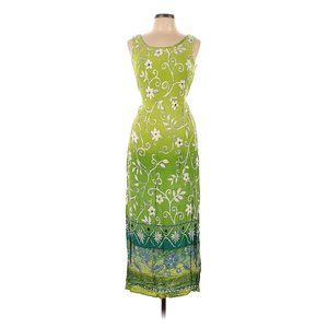 California Concepts Floral Print Maxi Dress Size 11